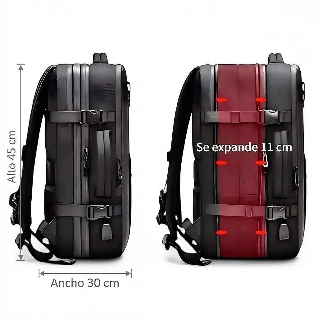 Mochila Maleta Focus Trek + Cubre mochila de regalo 🎁 + Envío gratis 🇨🇱